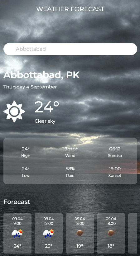 Weather App